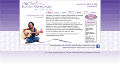 Desktop Screenshot of brandongynecology.com